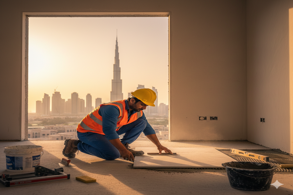 Tiles Mason Job